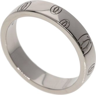 Cartier White Gold (18K) Band Ring (Pre-Owned)
