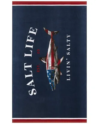 Salt Life Salt Life American Shark Beach Towel