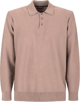 Drumohr Maglia - Heren - Ronde hals truien - Bruin - XL - Truien & Vesten