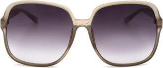 Linda Farrow MATTHEW WILLIAMSON MW66 C4 Womens Sunglasses Grey Size 60