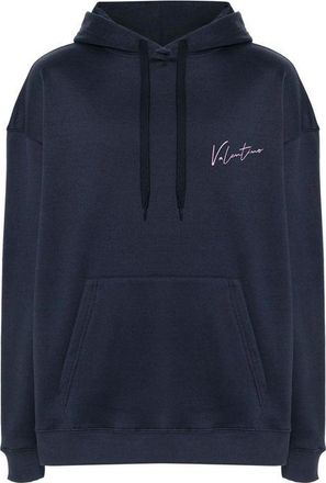 Valentino Blue Cotton Mens Sweatshirt