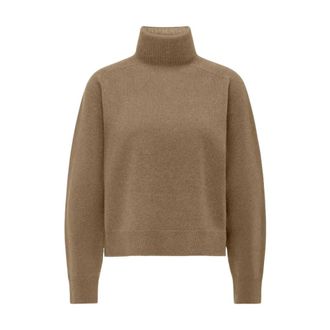 Drykorn Lyzima Turtleneck Trui - Dames - Truien - Bruin - Maat: S Wol