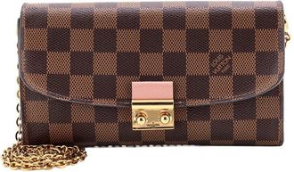 Louis Vuitton Croisette Chain Wallet Damier (Authentic Pre-Loved)