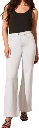 Tribal Brooke High Rise Palazzo Jeans In Not So Blue