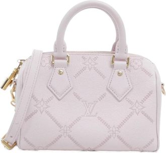 Louis Vuitton Pink Leather Boston Bag (Pre-Owned)