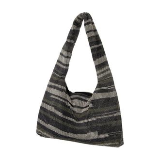 Kara Womens Crystal Mesh Armpit Hobo Black Others