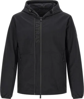 Tatras Blue Nylon Shell Mens Jacket