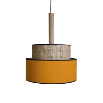 Tosel Suspensión,amarilloa 90xd 45x p 45cm