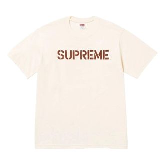 SUPREME SS26 Hard T-Shirt Natural SUP-SS26-164-NTL