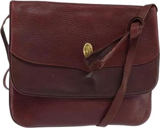Cartier Pre-owned Cross Body Bag - Dames - Vintage Schoudertas - Rood - ONE Size - Leer - Vintage