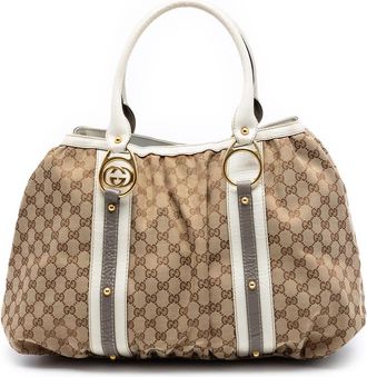 Gucci Pre-owned Gucci GG Canvas Interlocking G Tote Ladies D834KUIZU0FNTWOE