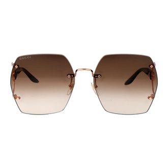 Gucci Sunglasses, female, Yellow, Size: 62 MM Stylish Sunglasses Gg1562S