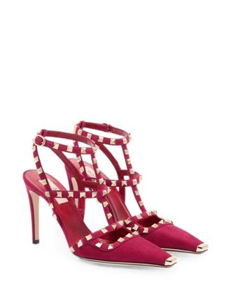 Valentino Garavani Rockstud Pump - Fuchsia