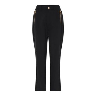 C.Ro Broeken, Dames, Zwart, XL, Rechte broek
