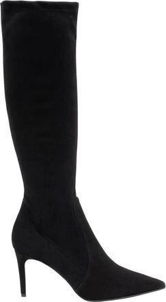Parall&egrave;le Carmen Boot - Dames - Laarzen met Hak - Zwart - 36 EU - Leer - Schoenen