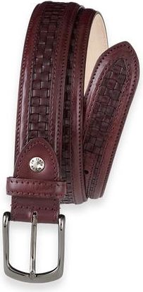 Paul Fredrick Everett Belt in Cordovan at Nordstrom, Size 32