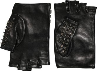 Dolce & Gabbana Guantes Cortos - Accessories - Mujer - Negro - ONE SIZE