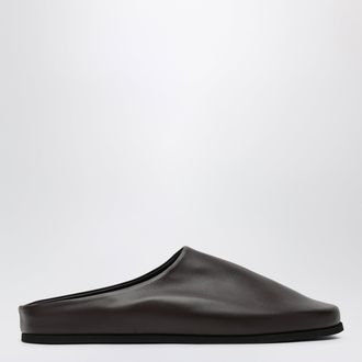 Dear Frances Mule Vico in pelle color espresso
