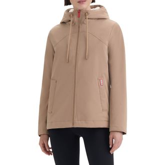 Hunter Blake Short Waterproof Rain Jacket in British Tan at Nordstrom Rack, Size Medium