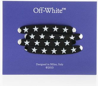 Off-white Star Motif Shoelaces size One Size