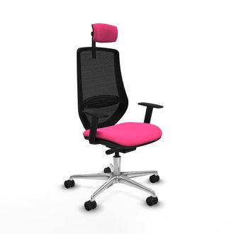 Piqueras y Crespo Piqueras Y Crespo Mardos Silla De Oficina Similpiel Rosa