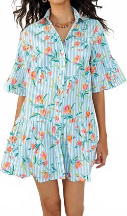 Banjanan Hydra Mini Dress In Placid