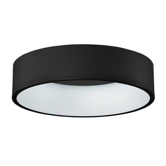 Netlighting Chiara Modern Cylindrical Ceiling Light LED 4000K in Black