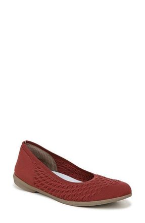 Life Stride Khloe Knit Ballet Flat in Red at Nordstrom, Size 7