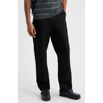 Carhartt Work in Progress Organic Cotton Canvas Pants in Black at Nordstrom, Size 34 X 32