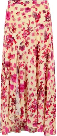 Isabel Marant Isabel Marant Sakura Silk Long Skirt