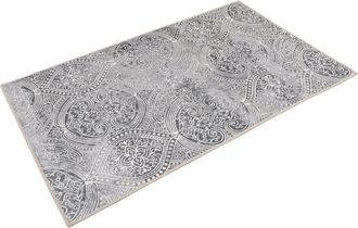 Wecon Home Badematte »Louis« Höhe 6 mm rutschhemmend beschichtet fussbodenheizungsgeeignet strapazierfähig Vintage Orient Stil, Badezimmerteppich, waschbar