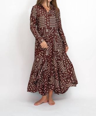 Alix of Bohemia Aelin Dress In Brown