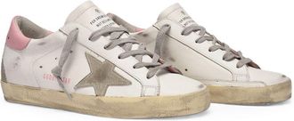 Golden Goose Womens Super-Star Sneaker White Calfskin