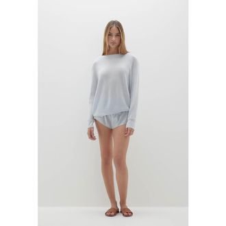 Naked Cashmere Azalea Cashmere Boatneck Sweater in Cloud at Nordstrom, Size X-Small