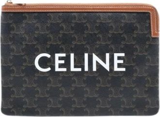 Celine Pre-owned Clutches, female, Brown, Size: ONE SIZE Pre-owned Clutch Bag