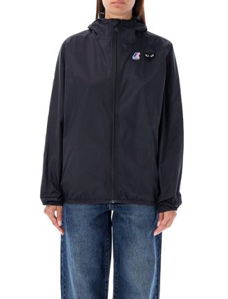 Comme Des Garçons Waterproof Zip Jacket With Hood