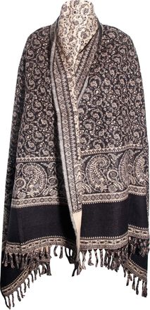 Tibet WARM WINTER BLACK SCARF SHAWL WRAP PURE YAK WOOL SCARF SHAWL DECORATION BLANKET UNISEX OVERSIZED REVERS ABLE LUXURIOUS SCARF GIFT