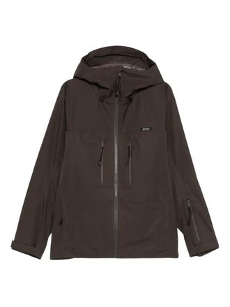 Prada hooded zip jacket - Brown