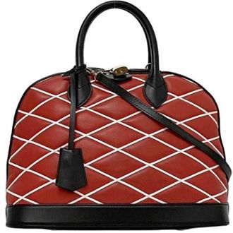 Louis Vuitton Pre-owned Handbags, female, Red, Size: ONE SIZE Pre-owned Leather louis-vuitton-bags