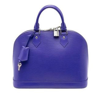 Louis Vuitton Pre-owned Handbags, female, Purple, Size: ONE SIZE Pre-owned Alma PM