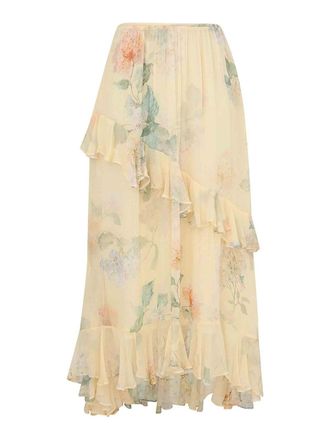 Zimmermann Illuminate Asymmetric Skirt