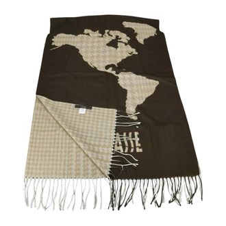 Alviero Martini 1A Classe Estola con estampado Geo Partylux - Accessories - Mujer - Marr&oacute;n - ONE SIZE