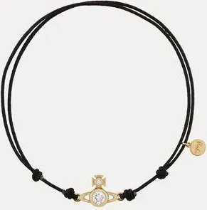 Vivienne Westwood Battersea Cord Bracelet 9k Gold Women