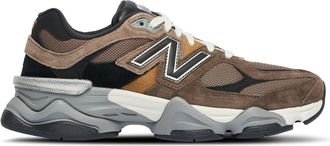 New Balance 9060 Sneakers in Dark Mushroom/Black/Grey Men Low-Top