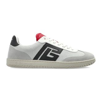 Balmain Sneakers, male, Gray, Size: 12 US Swan Sneakers