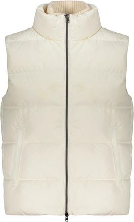 Herno Gewatteerd Vest met Rits en Zakken - Heren - Bodywarmers - Beige - 2XL - Jassen