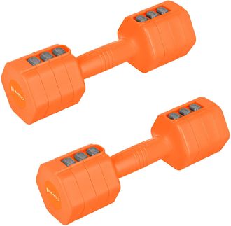 OEM Mancuernas Ajustables Hl03 Naranja 2 X 2,5 Kg Hms