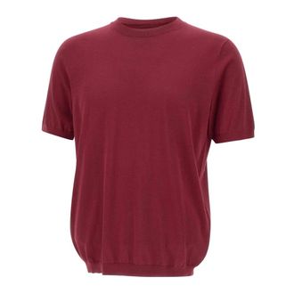 KANGRA Truien & Vesten, Heren, Rood, 2Xl, Katoen, Rondgebreide trui