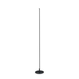 Ideal Lux L&aacute;mpara de pie de metal negro con difusor led de policarbonato