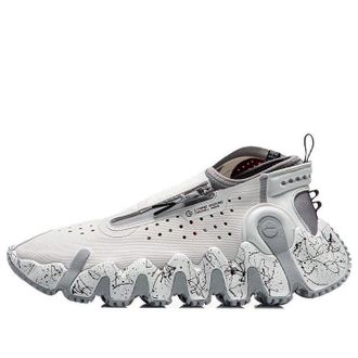 Li-Ning Wu Xing II Zip Up Paris Fashion Week Grey White AGBR053-1